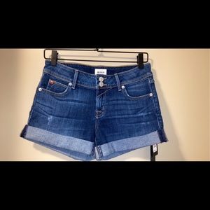 Hudson Croxley Mid-Thigh Jean Shorts